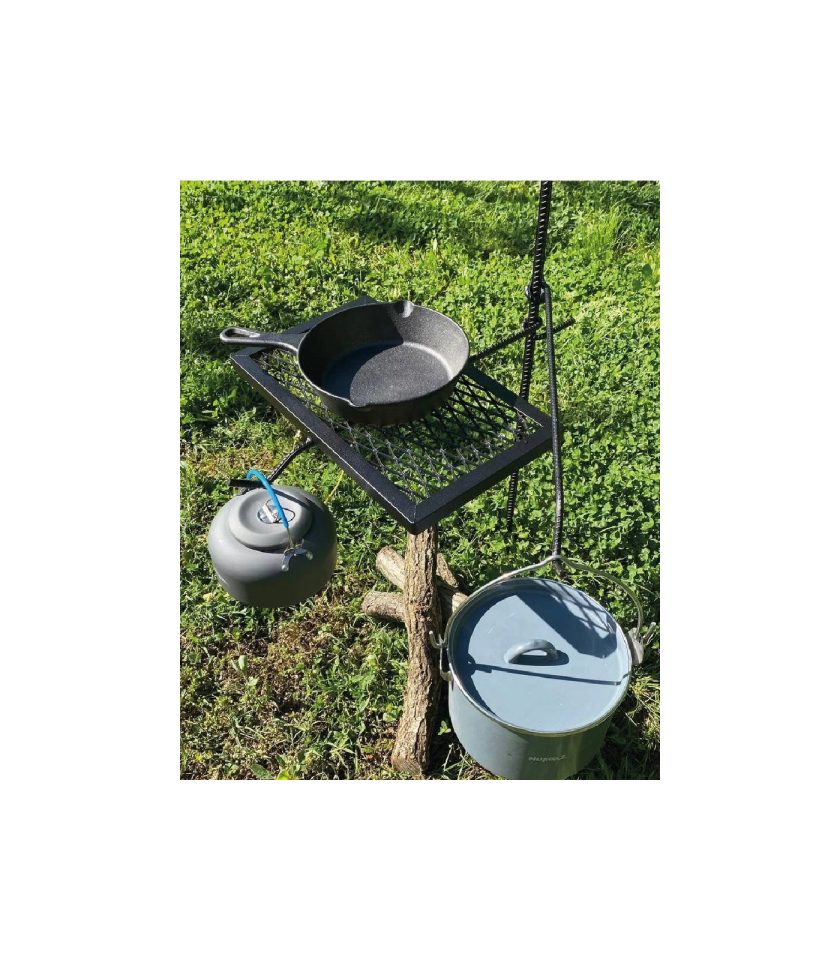 Bushcraft Ayarlanabilir Izgara - Görsel 7