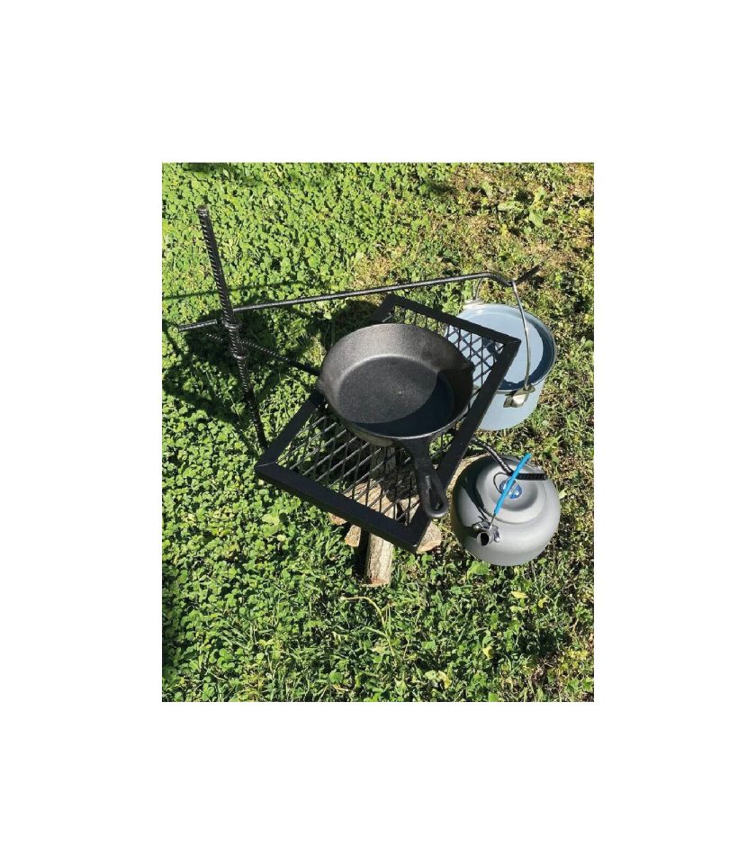 Bushcraft Ayarlanabilir Izgara - Görsel 9