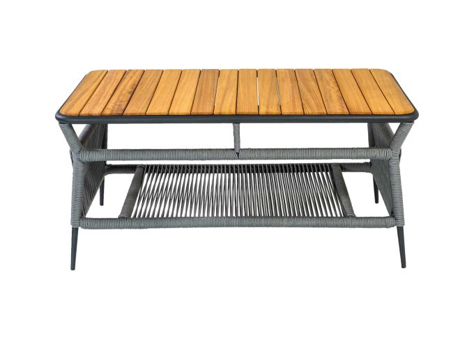 Asos Sehpa Teak Antrasit