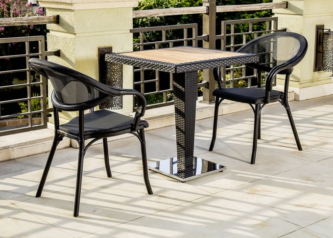 Antares 80x80 AB Iroco Tabla Flash-N Masa Takımı