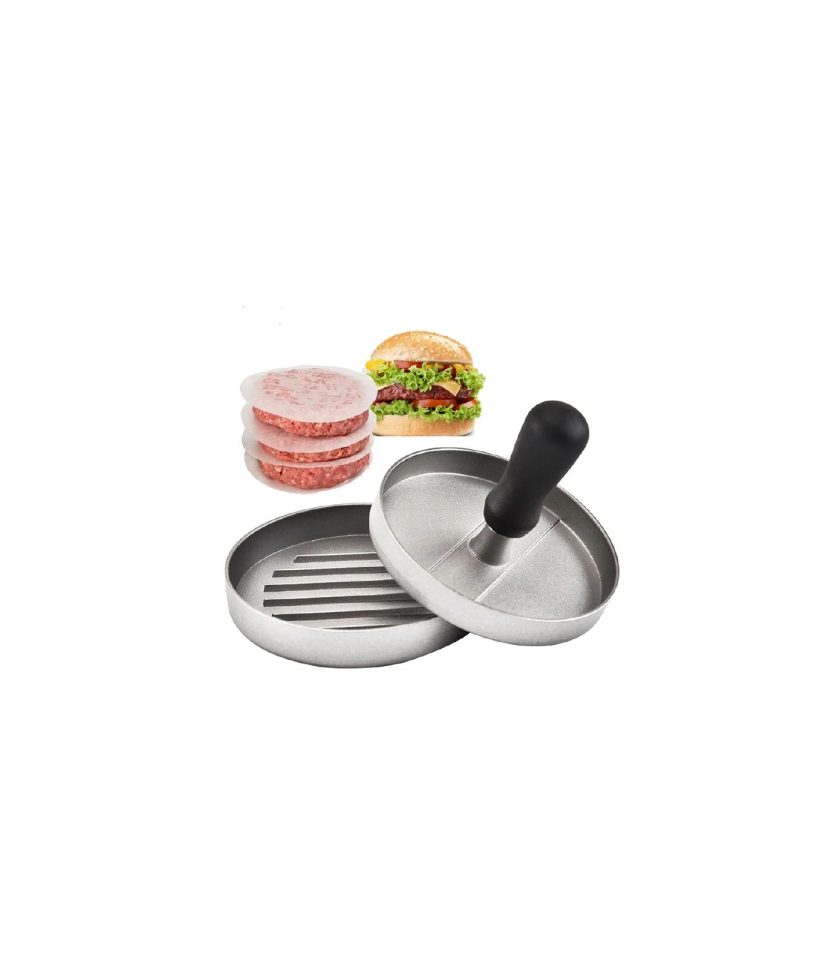 Campout Hamburger Press Alüminyum - Görsel 3