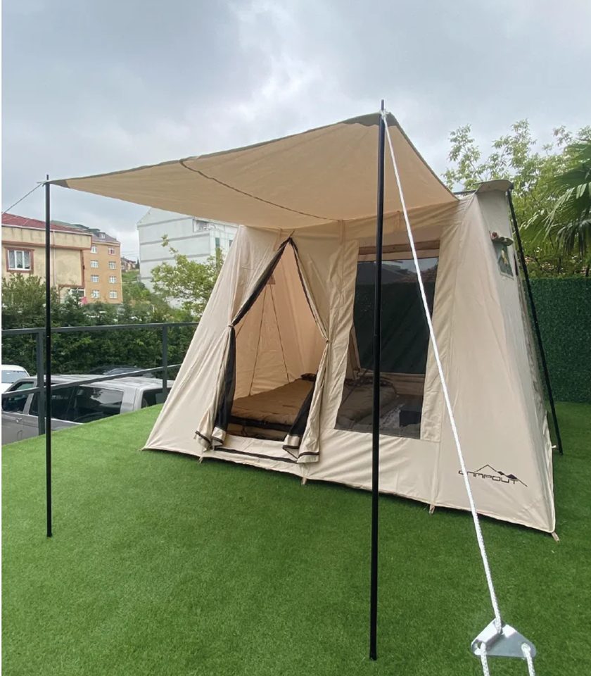 Campout Titan 3X3 Kanvas Çadır - Görsel 2