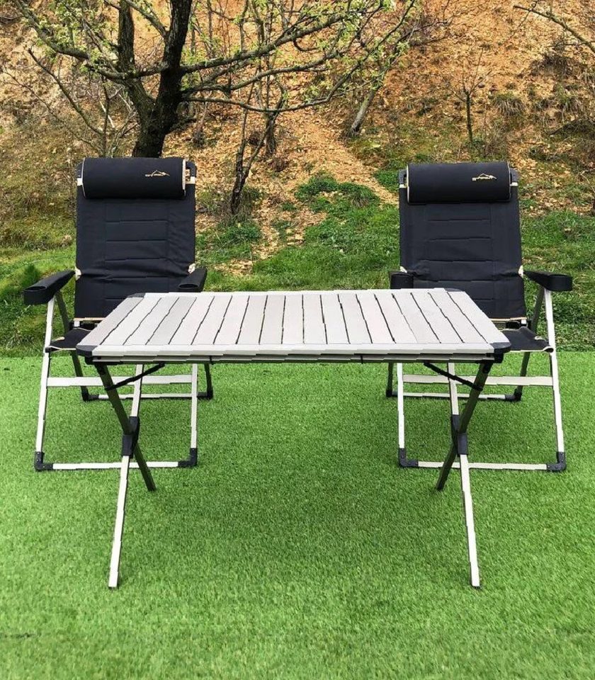 Campout XXL Masa + 2 Lüx Sandalye Set - Görsel 2