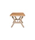 Foça Küçük Sehpa Teak Kapuçino - Görsel 3