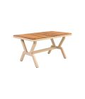 Foça Küçük Sehpa Teak Kapuçino - Görsel 2