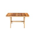 Foça Küçük Sehpa Teak Kapuçino
